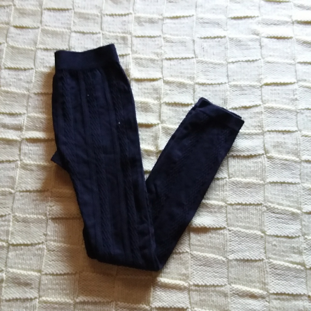 💜3 for $10💜 Girls black knit tights